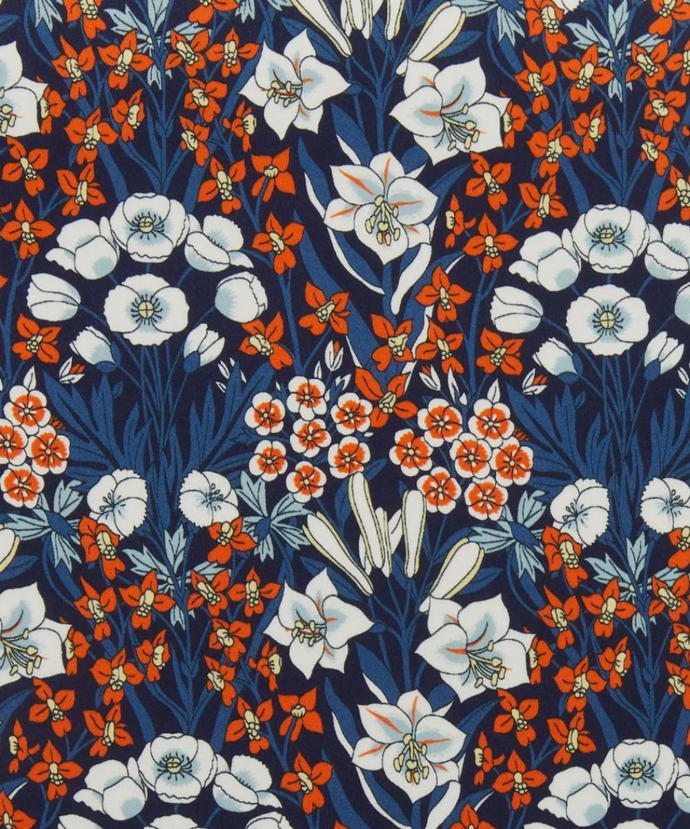 Liberty Fabrics Classic Silks|Silk Satin^Mountain Primrose Silk Satin