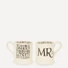 Emma Bridgewater Mugs^Mr. and Mr. Half Pint Mugs Set of Two