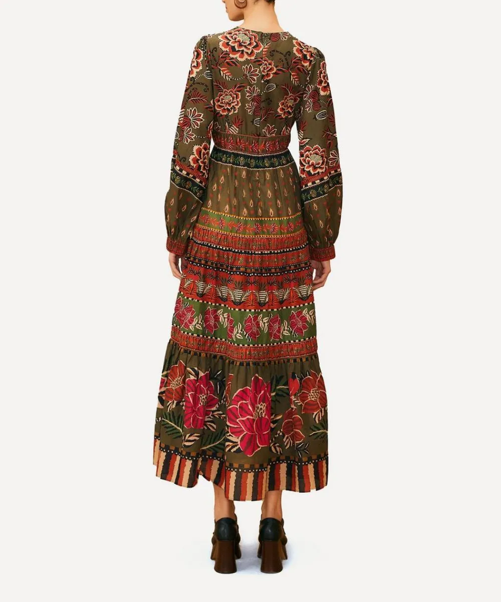 FARM Rio Dresses^Multicolour Ainika Floral Garden Maxi-Dress
