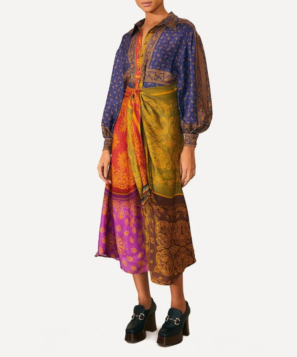 FARM Rio Dresses^Multicolour Bandana Dream Shirtdress
