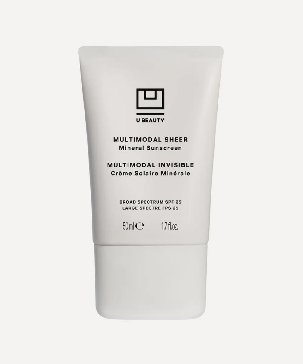 U Beauty Spf Skincare^Multimodal Sheer Mineral Sunscreen Broad Spectrum SPF25 50ml