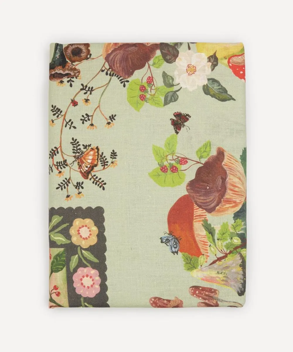 Avenida Home Tableware^Mushrooms Large 300x150cm Linen Tablecloth