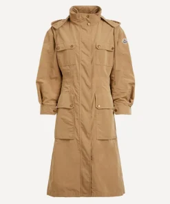 Moncler Coats & Jackets^Nantes Long Parka Coat