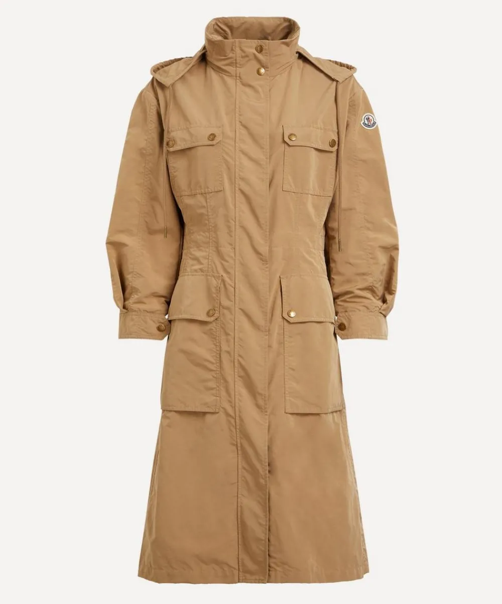 Moncler Coats & Jackets^Nantes Long Parka Coat