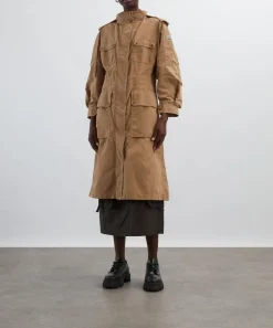 Moncler Coats & Jackets^Nantes Long Parka Coat