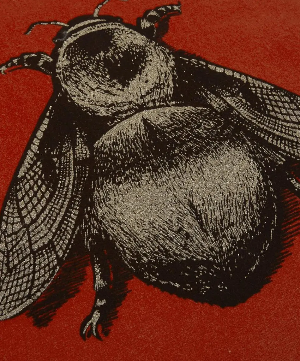 Timorous Beasties Cushions^Napoleon Bee Cotton Velvet Cushion