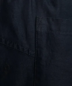 YMC Shirts^Navy Alva Cotton-Linen Moleskin Trousers