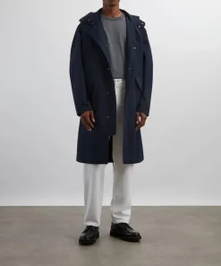 A.P.C. Coats & Jackets^Navy Antonin Parka