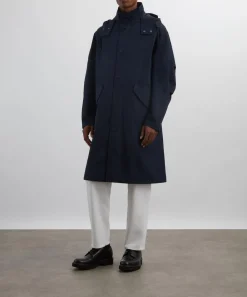 A.P.C. Coats & Jackets^Navy Antonin Parka
