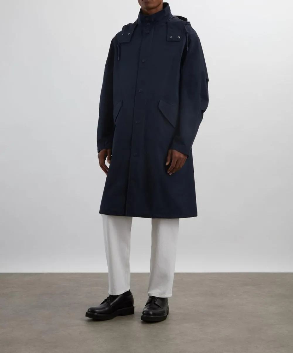 A.P.C. Coats & Jackets^Navy Antonin Parka