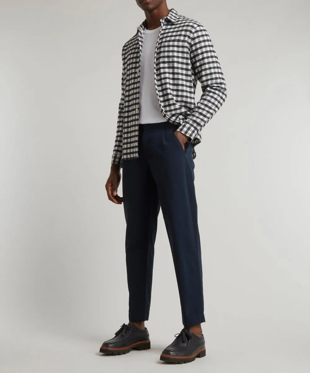 Folk Trousers^Navy Assembly Pants
