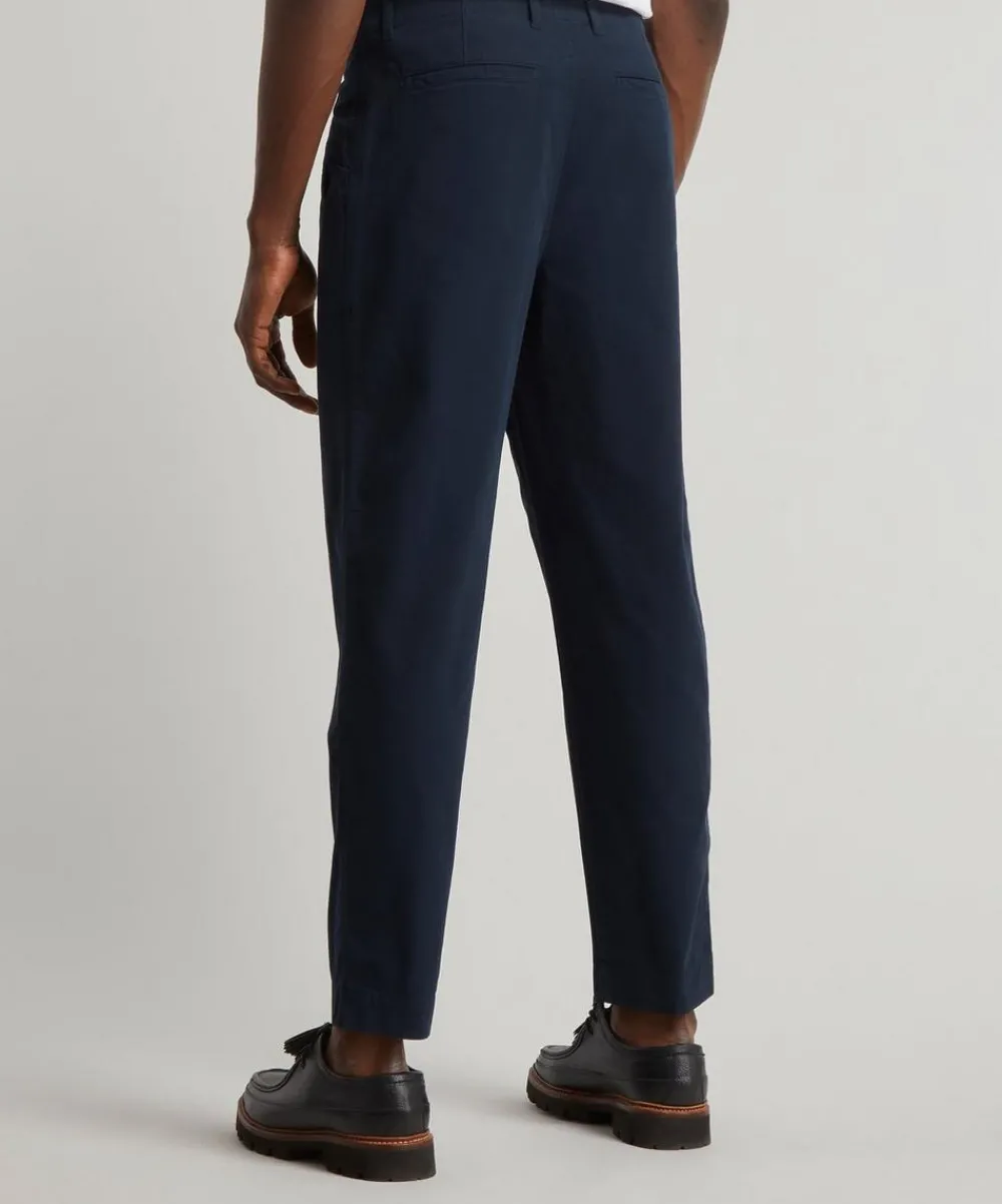 Folk Trousers^Navy Assembly Pants