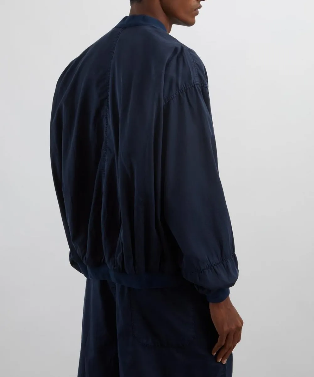 YMC Coats & Jackets^Navy Basement Bomber Jacket