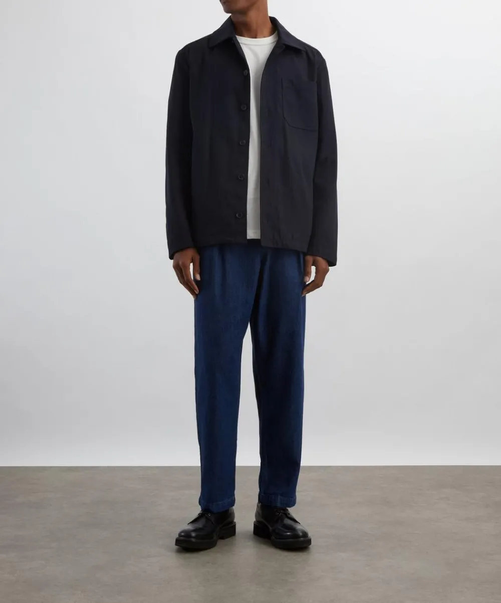 A.P.C. Coats & Jackets^Navy Jeffray Jacket