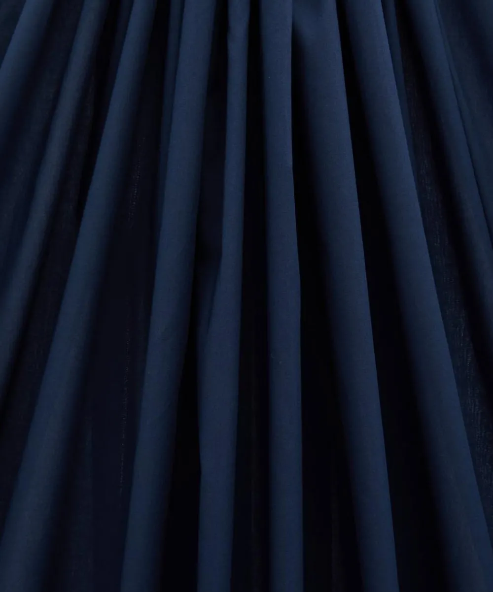 Liberty Fabrics Classic Tana Lawn|Tana Lawn™ Cotton^Navy Plain Tana Lawn™ Cotton