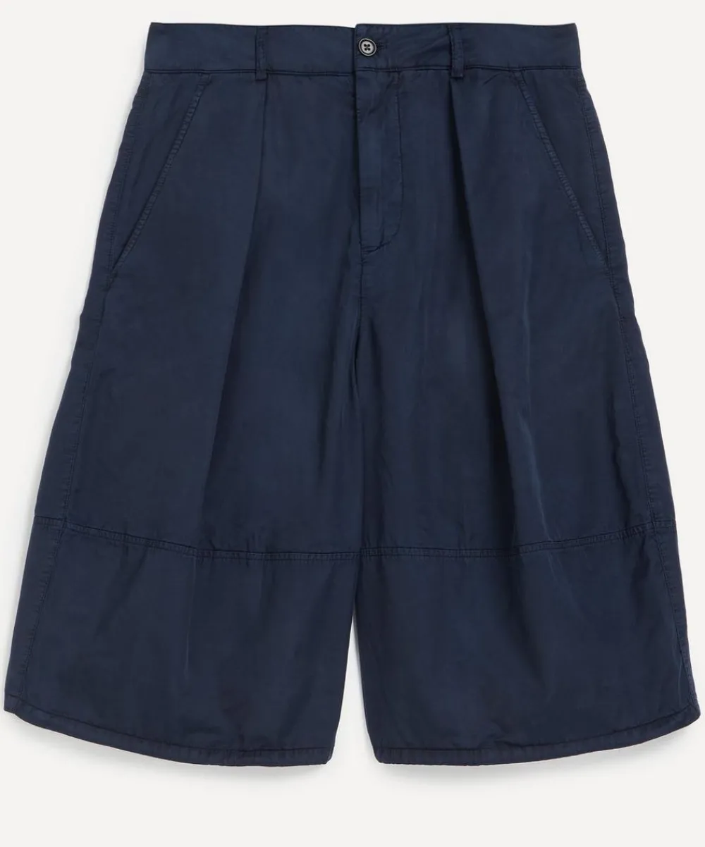 YMC Shorts^Navy Salba Wide Shorts