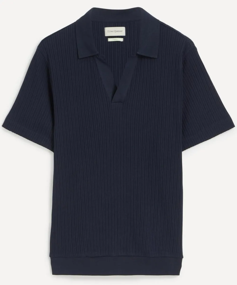 Oliver Spencer Tops^Navy Westcott Polo Shirt