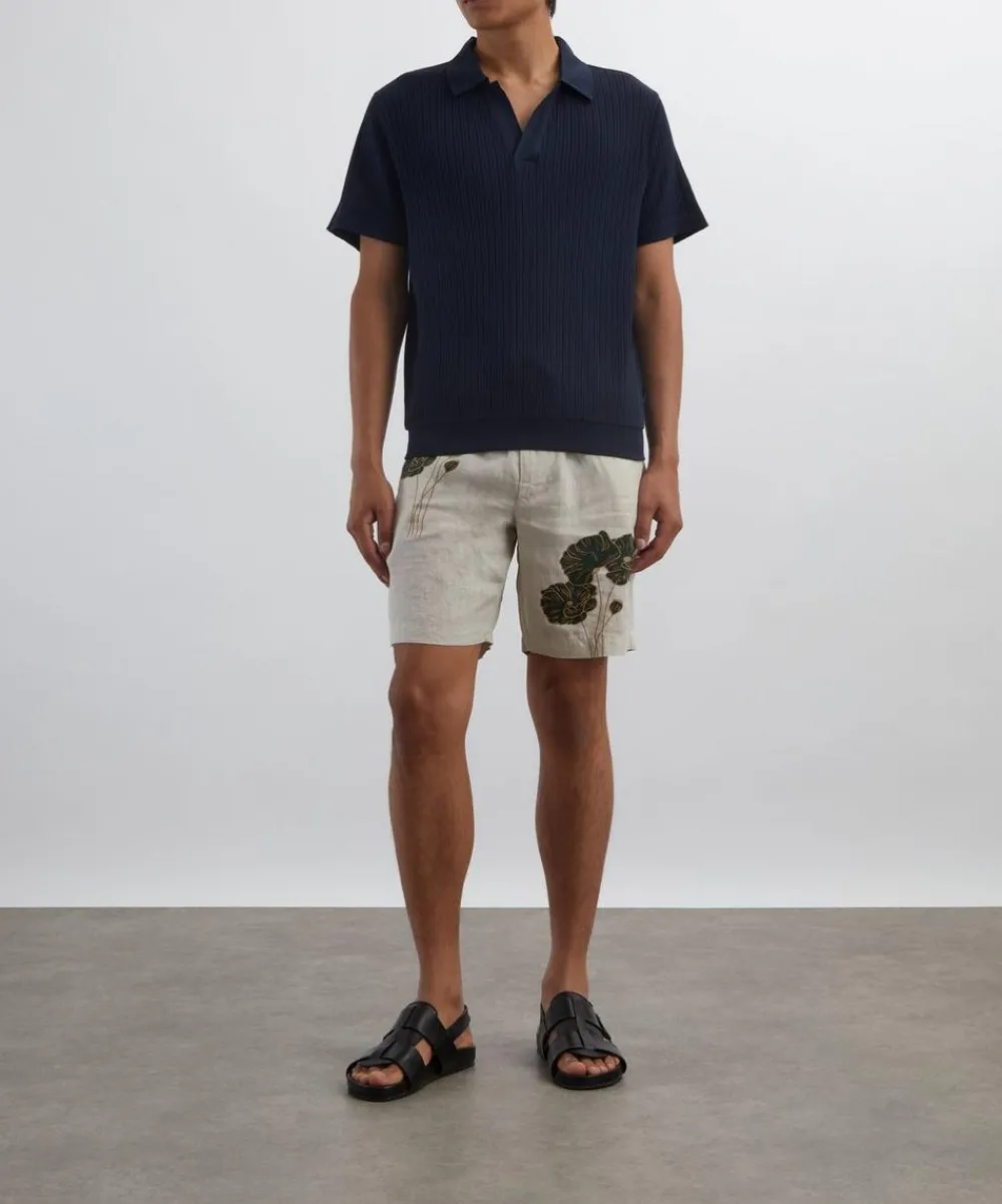 Oliver Spencer Tops^Navy Westcott Polo Shirt