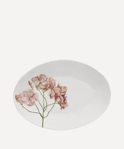 Astier de Villatte Tableware^Nerium Oleander Oval Platter