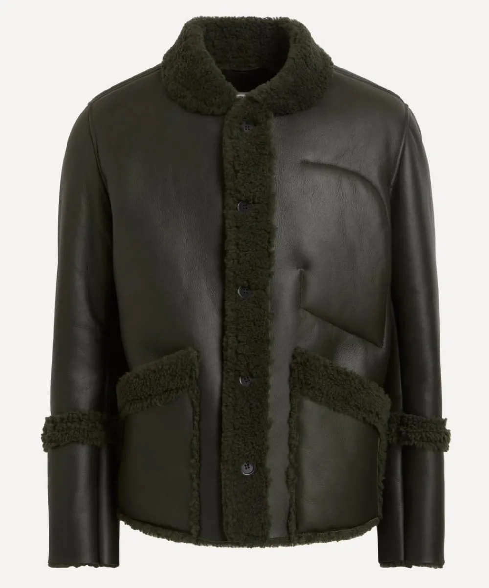 YMC Coats & Jackets^Neu Shearling Leather Jacket