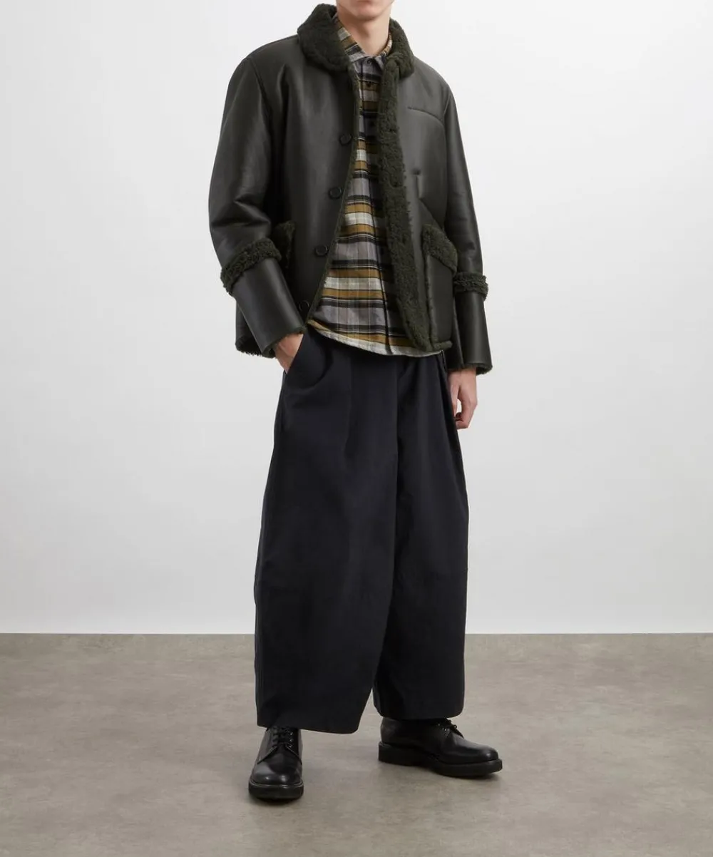 YMC Coats & Jackets^Neu Shearling Leather Jacket