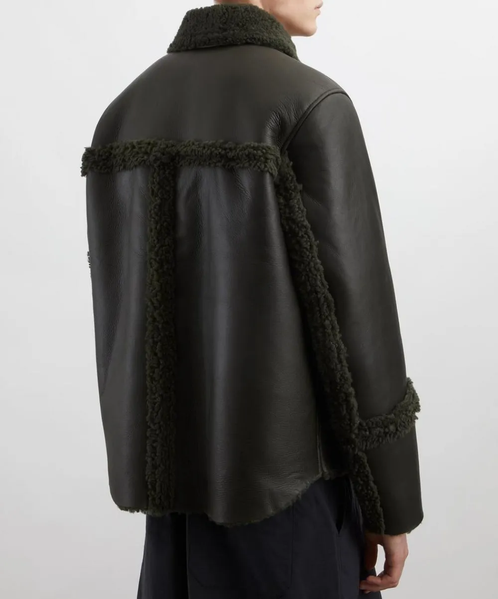YMC Coats & Jackets^Neu Shearling Leather Jacket