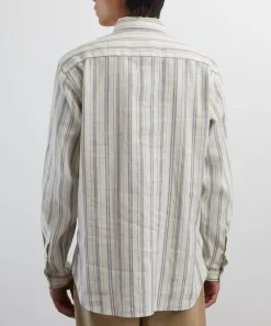 Oliver Spencer Shirts^New York Special Lockwood White-Blue Shirt