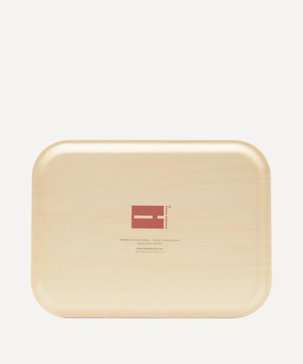 Avenida Home Tableware^Night Owls Small Birch Wood Tray