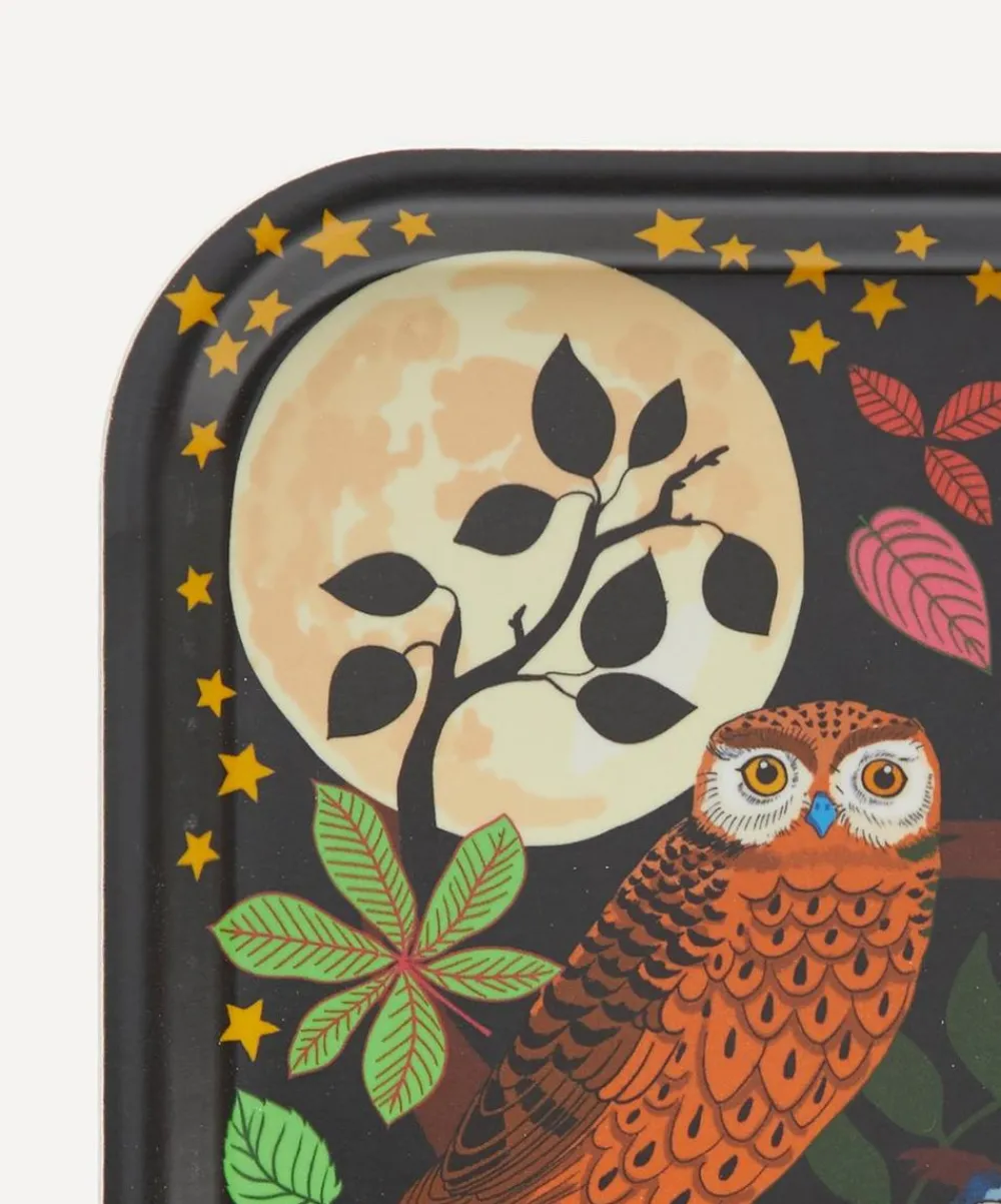 Avenida Home Tableware^Night Owls Small Birch Wood Tray