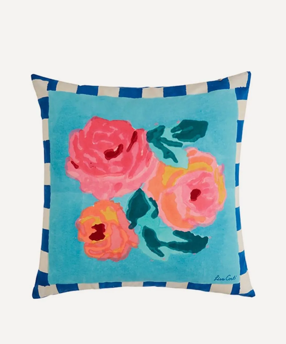 Lisa Corti Cushions^Nizam Stripes Square Cushion