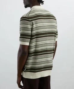 NN07 Knitwear & Sweats^Nolan Textured Cardigan Polo