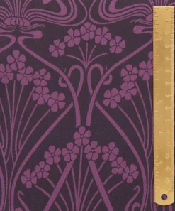 Liberty Fabrics Classic Silks|Silk Satin^Nouveau Ianthe Silk Satin