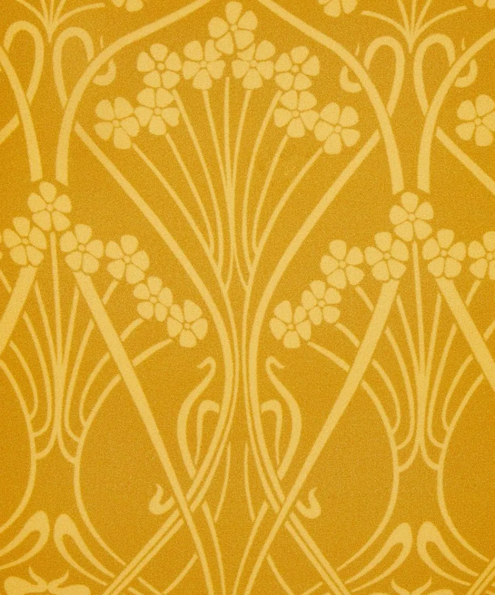 Liberty Fabrics Classic Silks|Silk Satin^Nouveau Ianthe Silk Satin