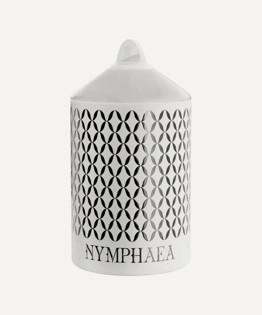 Commune Candles & Candle Holders^Nymphaea Lux Scented Candle with White Onyx Cover 400g