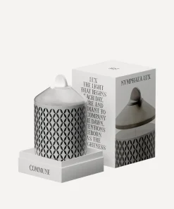 Commune Candles & Candle Holders^Nymphaea Lux Scented Candle with White Onyx Cover 400g