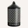 Commune Candles & Candle Holders^Nymphaea Nox Scented Candle with Black Marble Cover 400g