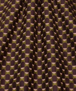 Liberty Interiors Furnishing Fabrics^Obi Check in Brinjal