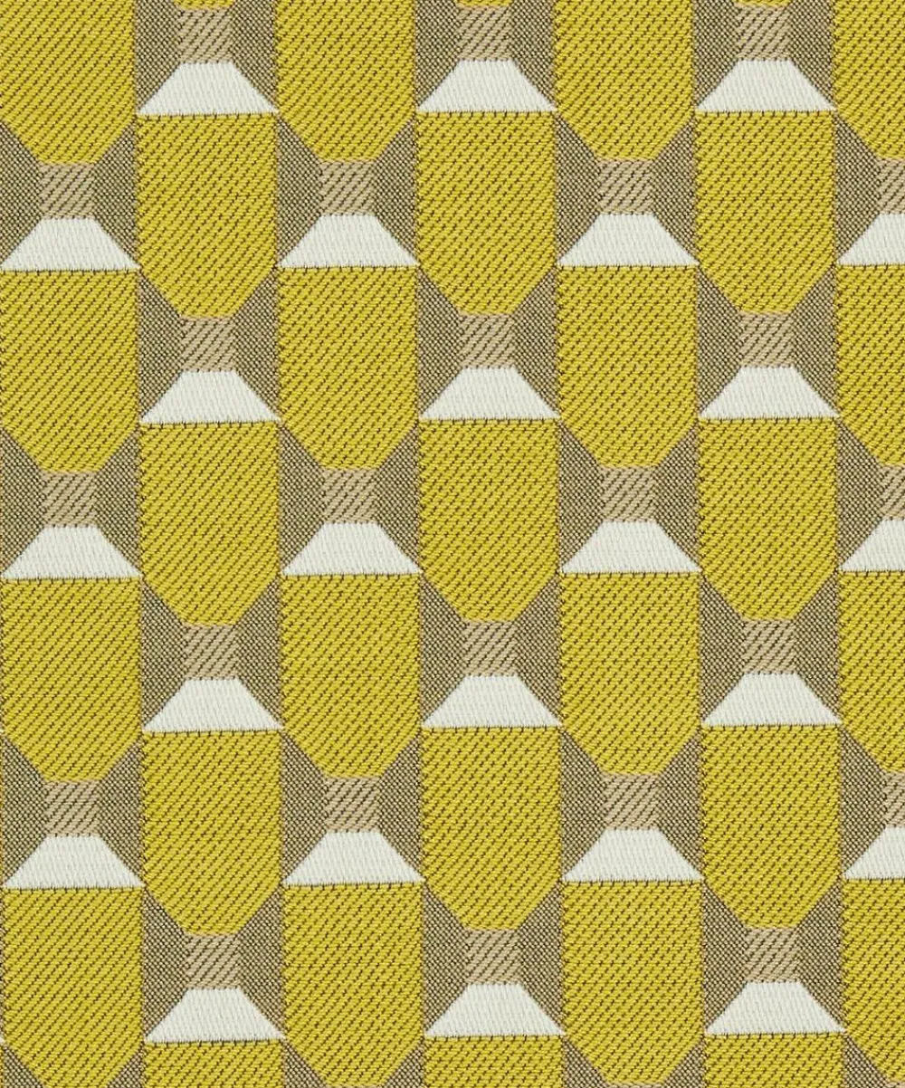 Liberty Interiors Furnishing Fabrics^Obi Check in Fennel