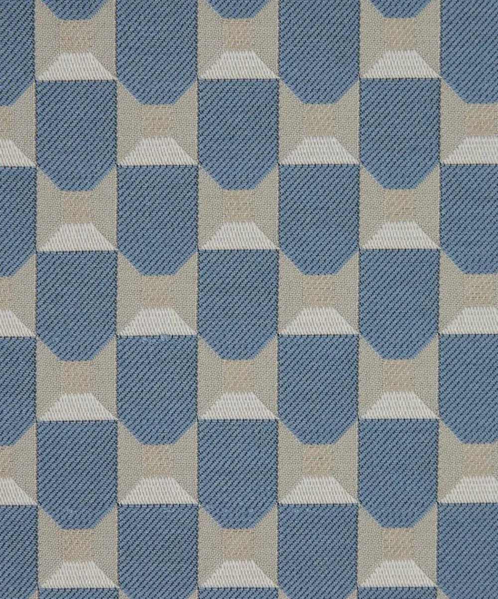 Liberty Interiors Furnishing Fabrics^Obi Check in Flax Flower