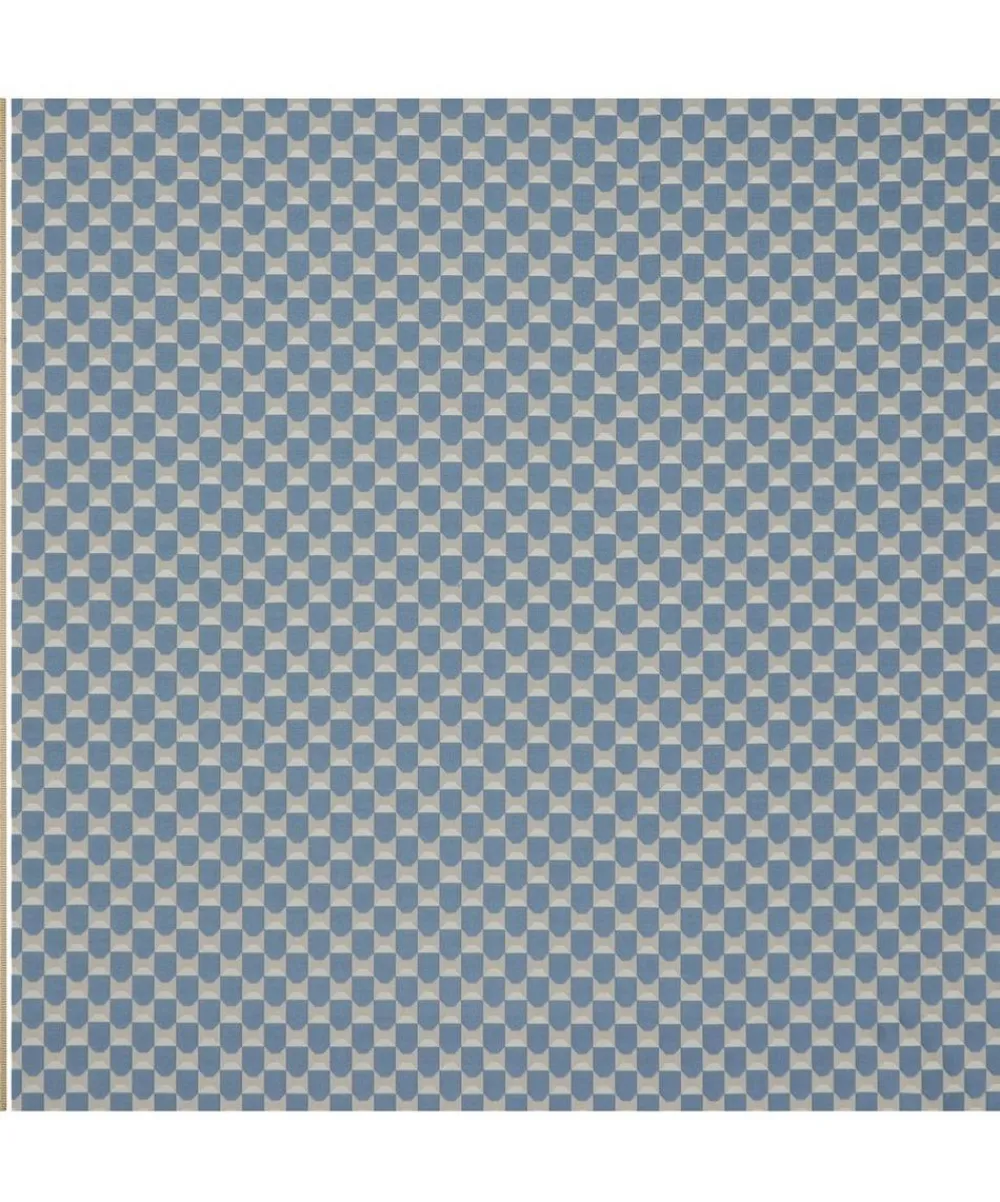 Liberty Interiors Furnishing Fabrics^Obi Check in Flax Flower