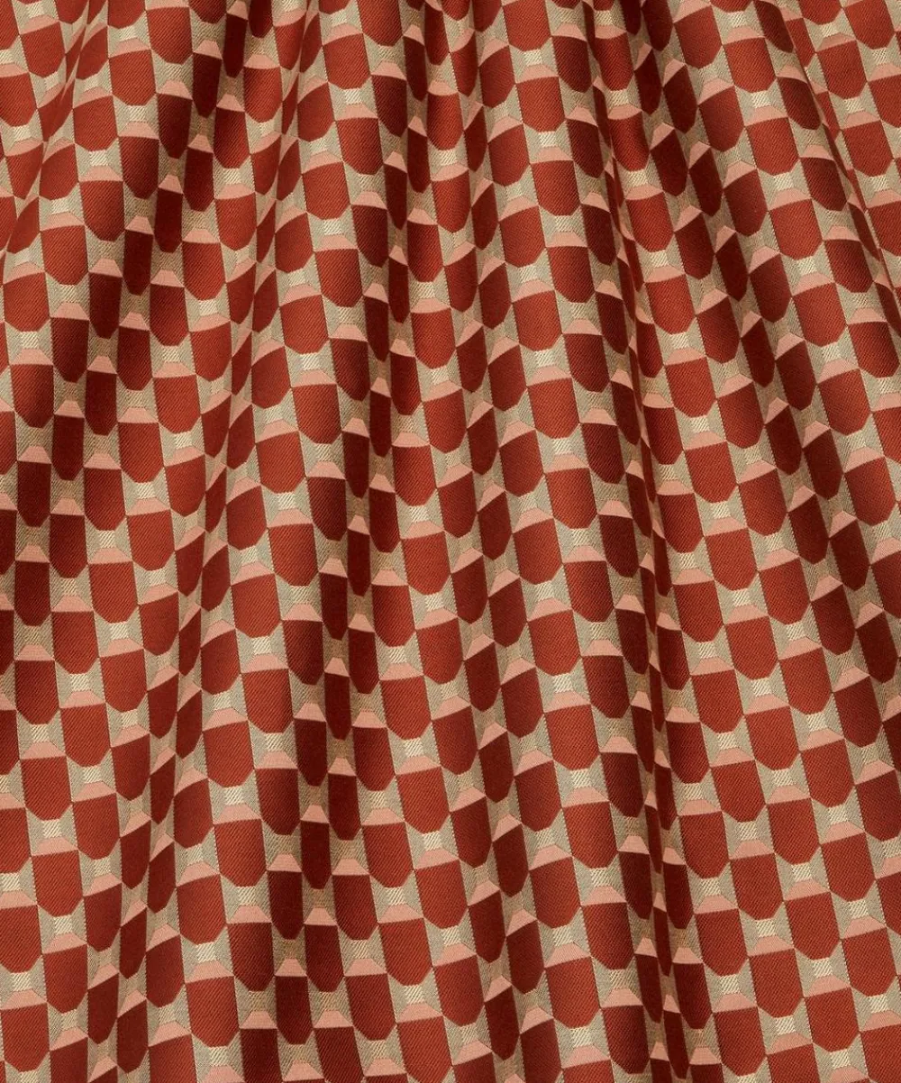 Liberty Interiors Furnishing Fabrics^Obi Check in Lacquer