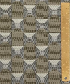 Liberty Interiors Furnishing Fabrics^Obi Check in Pewter
