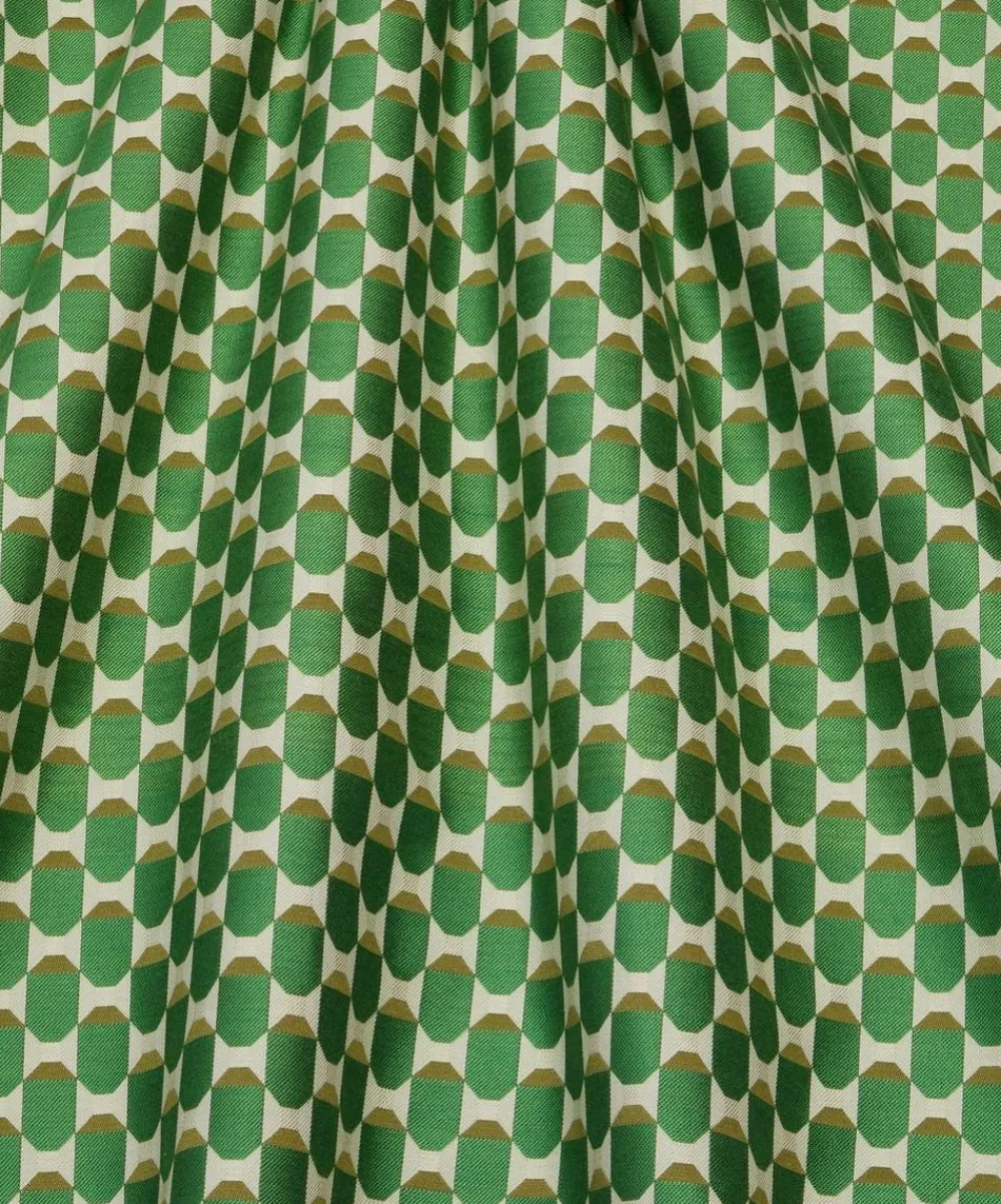 Liberty Interiors Furnishing Fabrics^Obi Check in Purslane