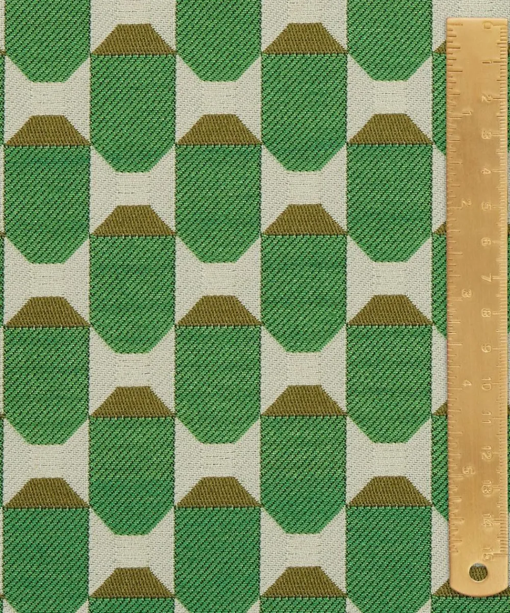 Liberty Interiors Furnishing Fabrics^Obi Check in Purslane
