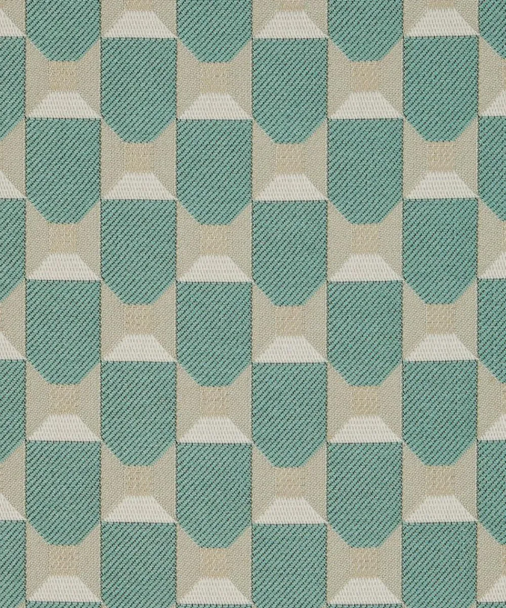 Liberty Interiors Furnishing Fabrics^Obi Check in Salvia