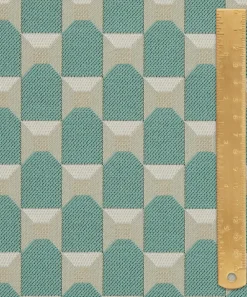 Liberty Interiors Furnishing Fabrics^Obi Check in Salvia