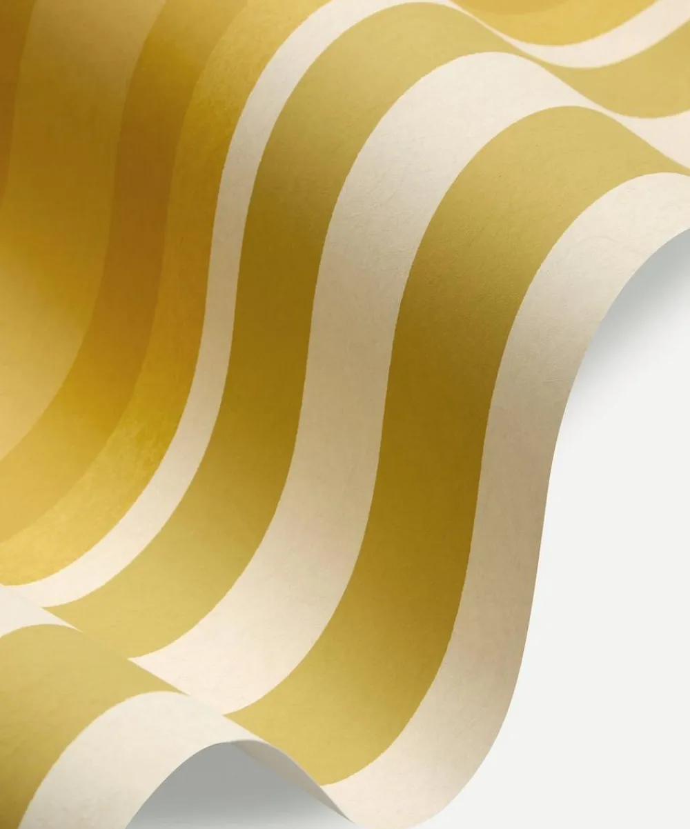 Liberty Interiors Wallpaper^Obi Stripe in Fennel
