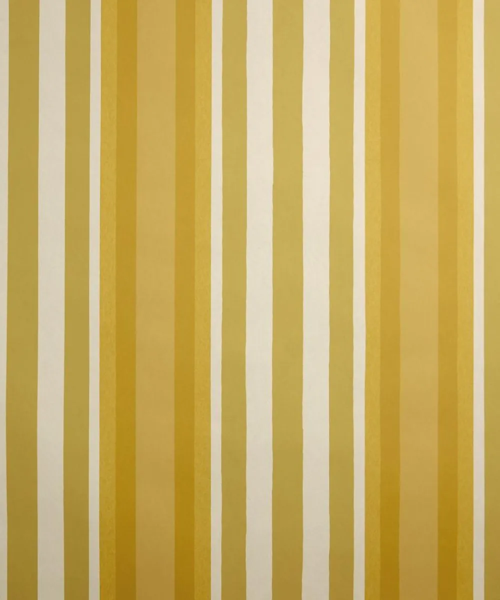 Liberty Interiors Wallpaper^Obi Stripe in Fennel
