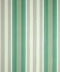 Liberty Interiors Wallpaper^Obi Stripe in Jade