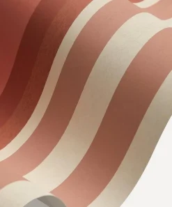 Liberty Interiors Wallpaper|Wallpaper^Obi Stripe in Lacquer